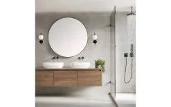 Nicosia Vägglampa Svart IP44