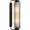 Nimal Double Vägglampa Badrum 35cm Svart IP44