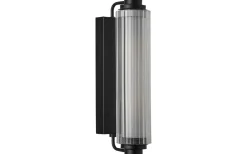 Nimal Double Vägglampa Badrum 35cm Svart IP44