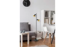 Nina Golvlampa 2xE14 svart