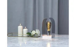 Nobel Lampfot 24cm Krom