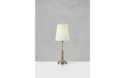 Noble Bordslampa 66cm Offwhite/Antikmässing