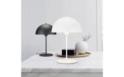 Nola Bordslampa 30cm E14 matt vit