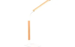 Norris Skrivbordslampa LED matt vit/trä