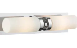 Norrsundet Vägglampa 2L Krom IP44