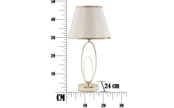 Nuovo Bordslampa 47cm Guld