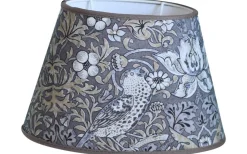 Nutcracker Oval Lampskärm 25cm Grå