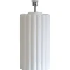 Odessa Lampfot 49cm Vit