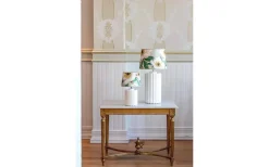 Odessa Lampfot 49cm Vit