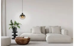 Oilella Fönsterlampa 19cm Svart/Brun