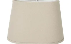 Omera Lampskärm Oval 23cm Franza Beige