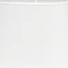 Omera Oval Lampskärm 20cm Classico Vit