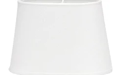 Omera Oval Lampskärm 20cm Classico Vit