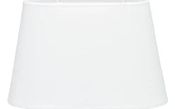 Omera Oval Lampskärm 32cm Lin Offwhite