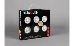 Optic S Quick ISO 6-pack Spotlight Dim to Warm 4,5W Vit IP44