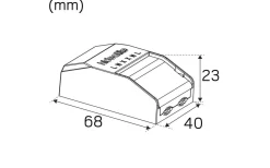 Optic S Quick ISO 6-pack Spotlight 3000K 4,5W Vit IP44