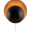 Orbit Vägglampa Svart