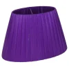 Organza Lampskärm Oval 22cm Lila