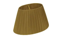 Organza Lampskärm Oval 22cm Champagne