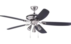 Orion 132cm Takfläkt Nickel/Svart