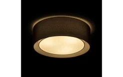 Otis Plafond 50cm 3xE27 Svart/Vit