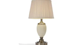 Ottilia Bordslampa 49cm Beige/Antik