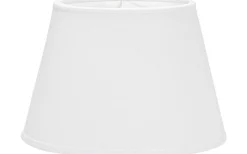 Oval Lampskärm 20cm Lin Offwhite