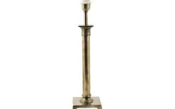 Palermo Lampfot 50cm Antik Silver