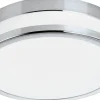 Palermo Plafond 30cm LED 3000K 24W Krom IP44