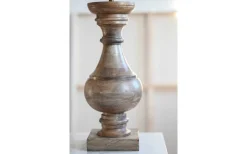 Palmar Lampfot 59cm Åldrat Trä