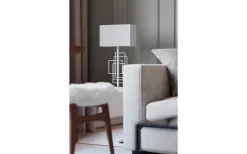 Paragon Bordslampa 69cm Matt Vit