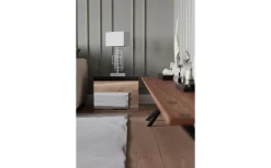 Paragon Bordslampa 69cm Matt Vit