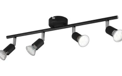 Paris Spotlight 4-delad GU10 mattsvart