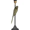 Parrot Lampfot 41cm Antikmässing