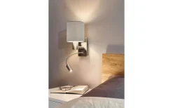 Pasteri Vägglampa LED 3000K 3,5W Nickel/Taupe