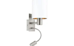 Pasteri Vägglampa LED 3000K 3,5W Nickel/Vit Koppar insida