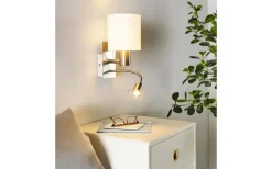 Pasteri Vägglampa LED 3000K 3,5W Nickel/Vit