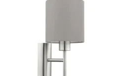 Pasteri Vägglampa Nickel/Taupe