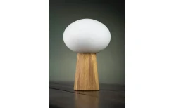 Pater Bordslampa 37cm Ek/Vit