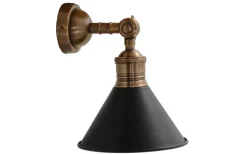 Paxton Vägglampa Antik Svart