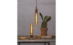 Pendel E27 Jojo Natur med svart textilkabel 3,5m