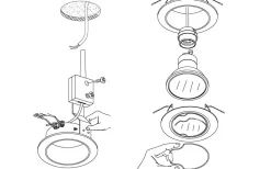 Peneto Spotlight 3-Pack GU10 LED 3000K 3x4,6W Nickel