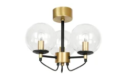 Perla 3 Plafond 3L 37cm Mässing