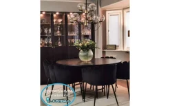 Perla 9 Taklampa 95cm Mässing