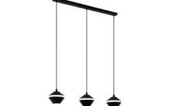 Perpigo Taklampa 87cm GU10 LED 3000k 3x4,5W Svart