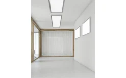 Phoenix Plafond LED 62x62cm borstat stål