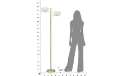 Piccolo Golvlampa 180cm Guld