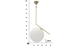 Piccolo Taklampa 100cm Guld