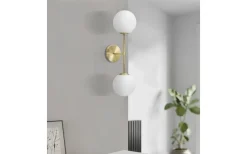 Piccolo Vägglampa 55cm Guld