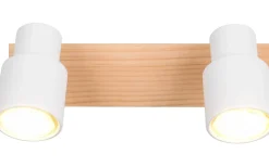 Pierre Spotlight 2-delat matt vit/trä